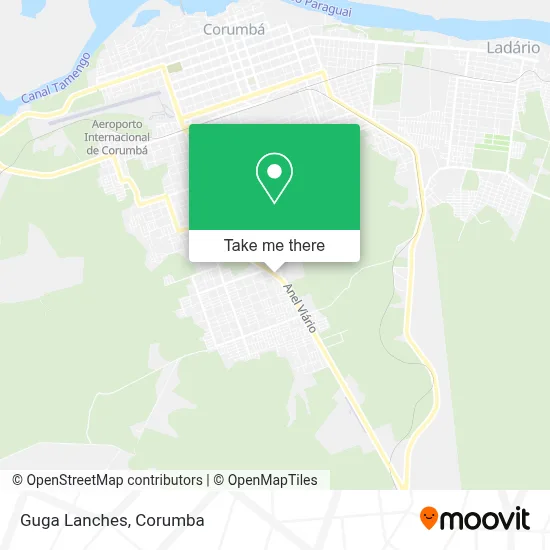 Guga Lanches map