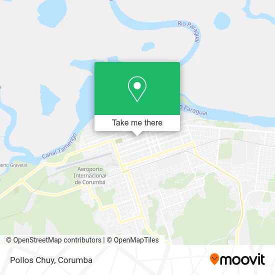 Pollos Chuy map