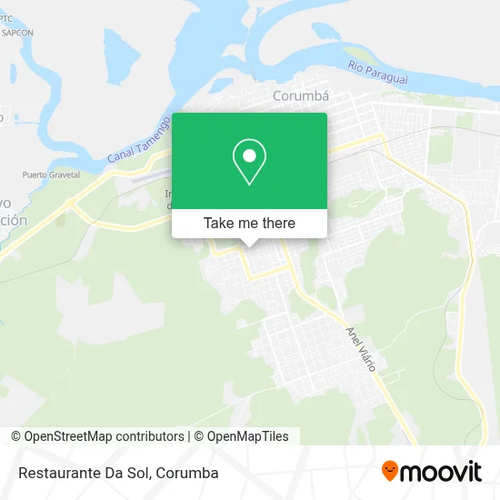 Restaurante Da Sol map