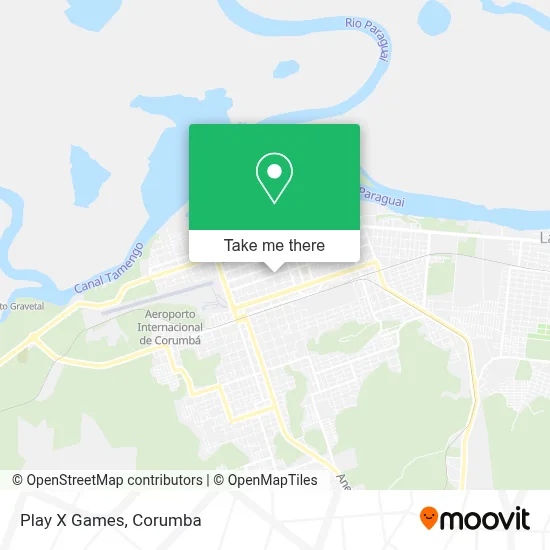 Play X Games map