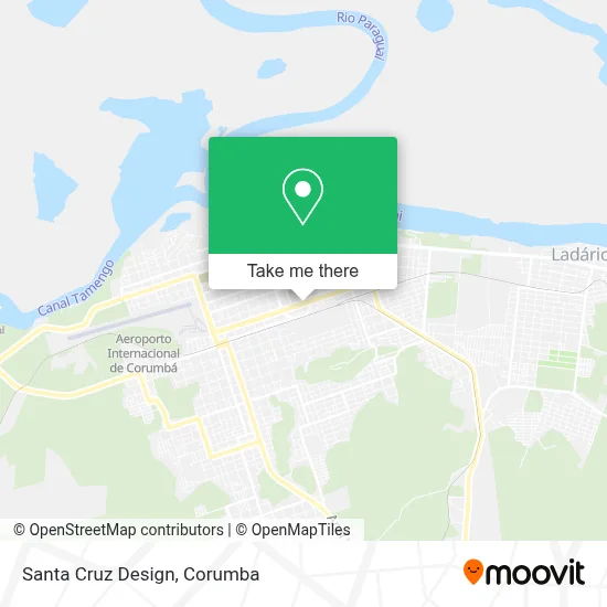 Santa Cruz Design map