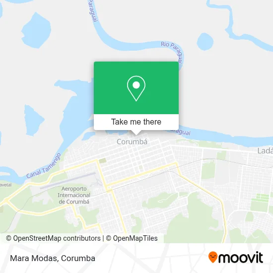 Mara Modas map