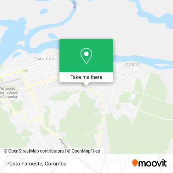 Posto Faroeste map