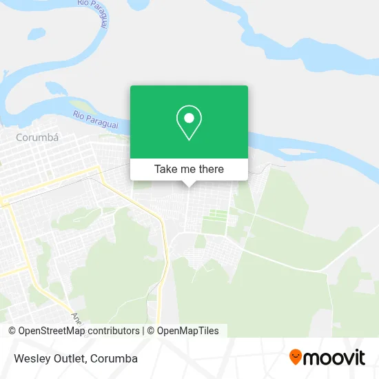 Wesley Outlet map