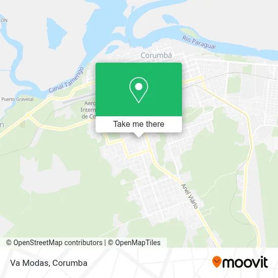 Va Modas map