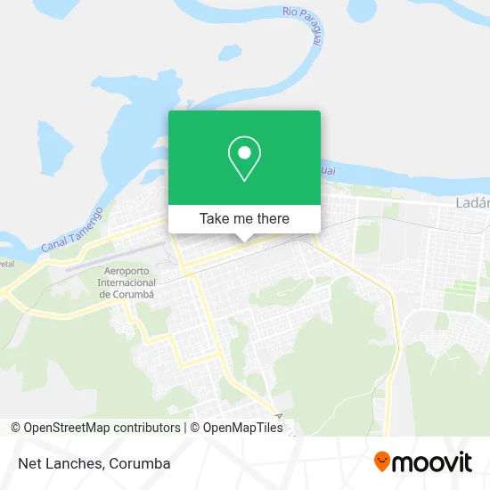 Net Lanches map