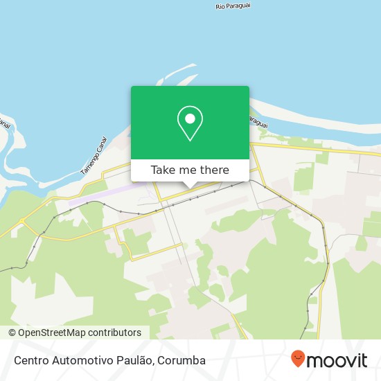 Mapa Centro Automotivo Paulão