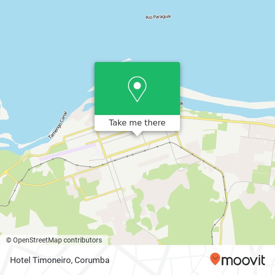 Hotel Timoneiro map