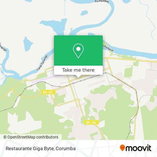 Mapa Restaurante Giga Byte