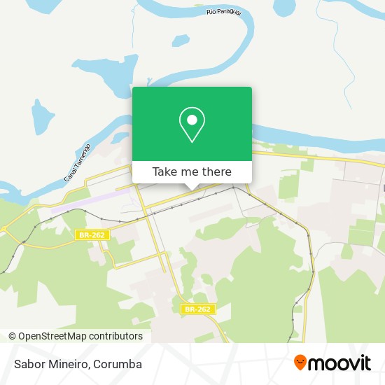 Sabor Mineiro map