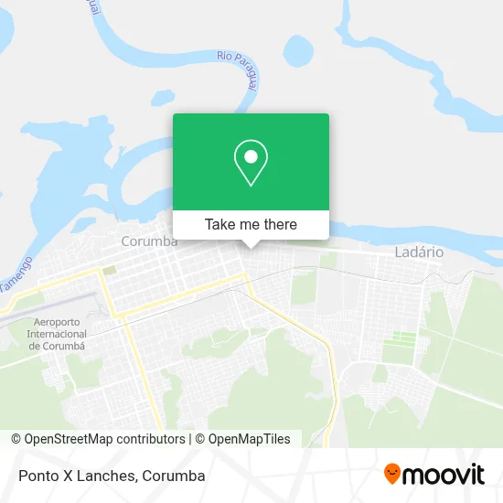 Ponto X Lanches map