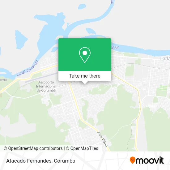 Atacado Fernandes map