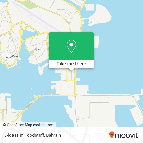Alqassim Foodstuff map
