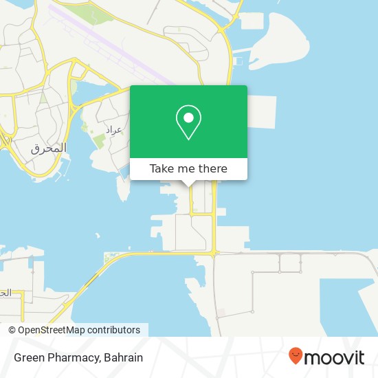 Green Pharmacy map