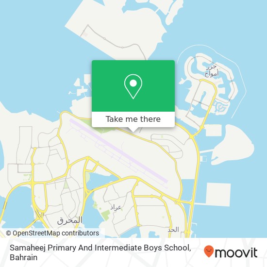 Samaheej Primary And Intermediate Boys School map