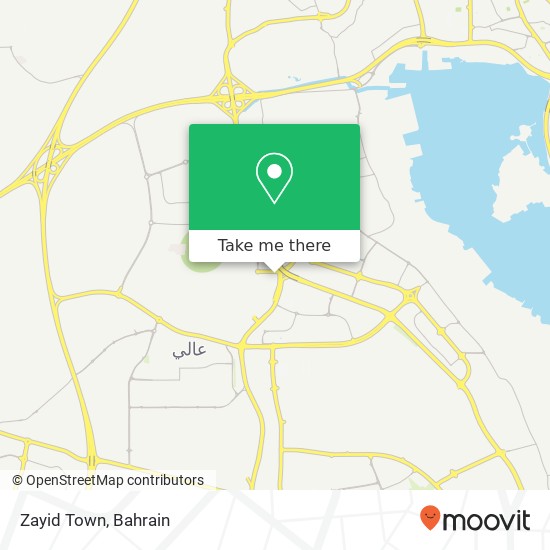 Zayid Town map