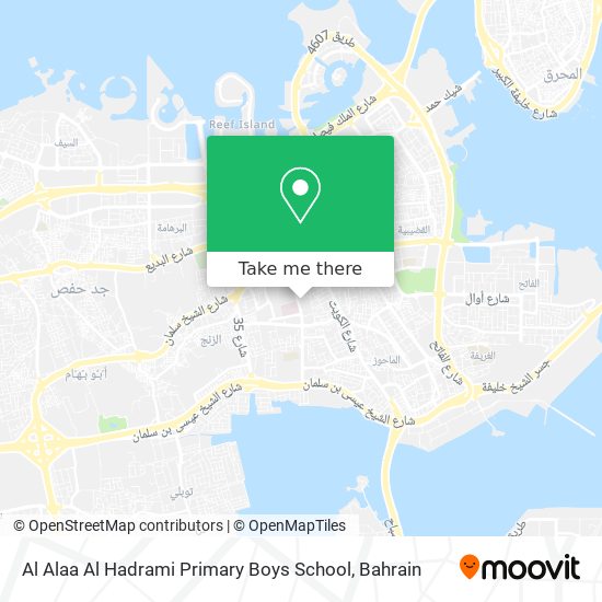 Al Alaa Al Hadrami Primary Boys School map
