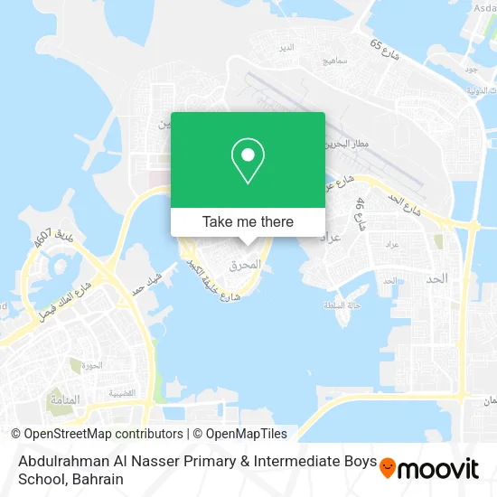 Abdulrahman Al Nasser Primary & Intermediate Boys School map