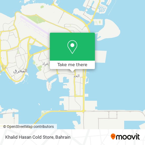 Khalid Hasan Cold Store map