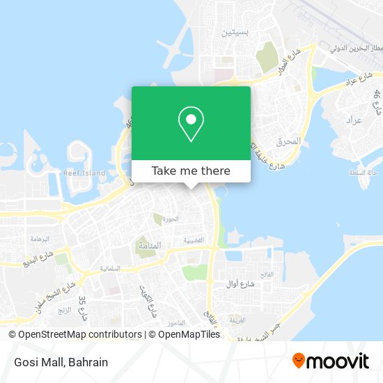 Gosi Mall map