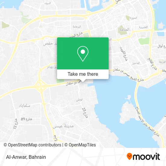 Al-Anwar map