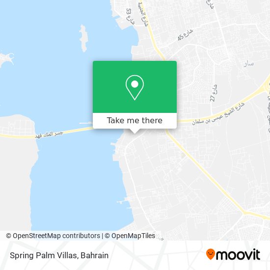 Spring Palm Villas map