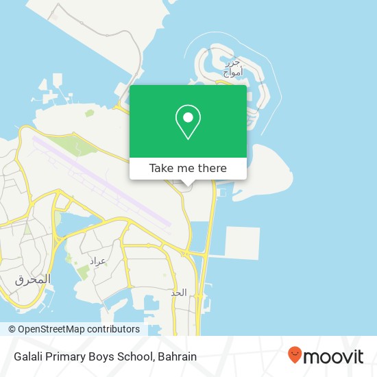 Galali Primary Boys School map