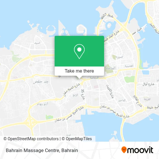 Bahrain Massage Centre map
