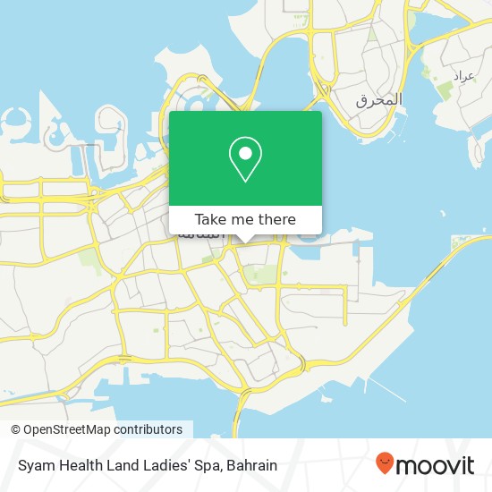 Syam Health Land Ladies' Spa map