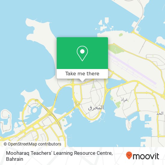 Mooharaq Teachers' Learning Resource Centre map