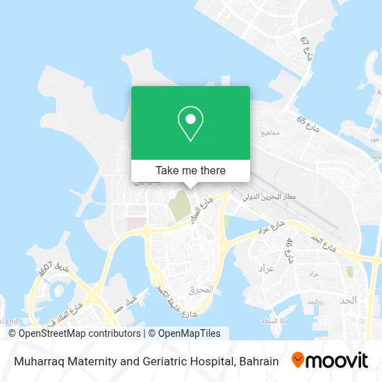 Muharraq Maternity and Geriatric Hospital map