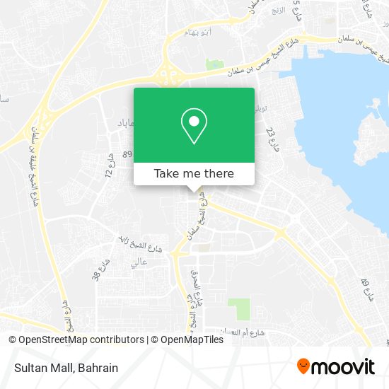 Sultan Mall map