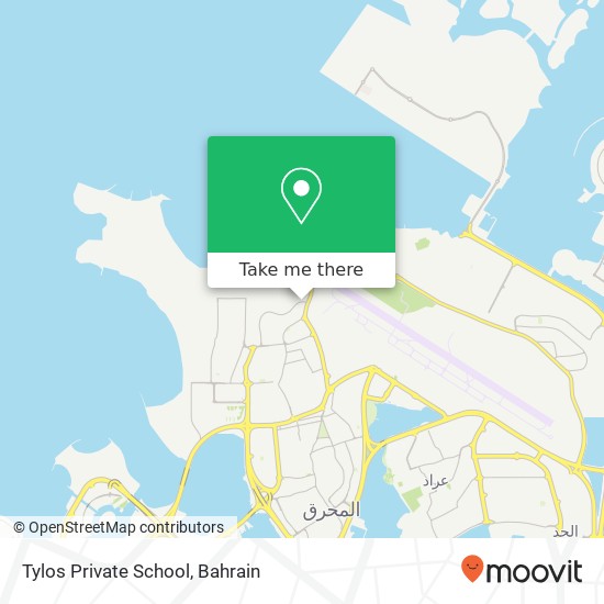 Tylos Private School map