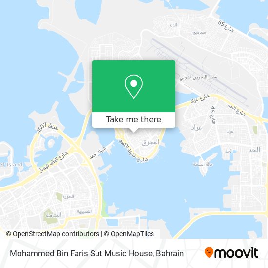Mohammed Bin Faris Sut Music House map