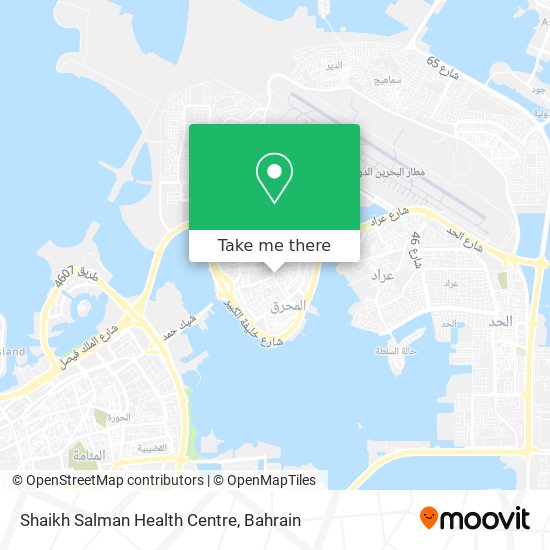 Shaikh Salman Health Centre map