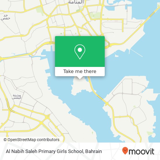 Al Nabih Saleh Primary Girls School map