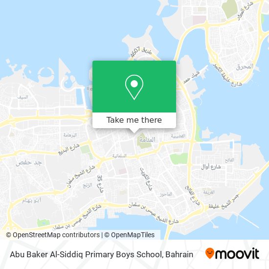 Abu Baker Al-Siddiq Primary Boys School map