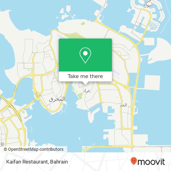 Kaifan Restaurant map