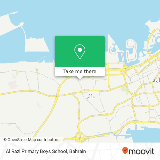 Al Razi Primary Boys School map