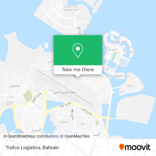 Trafco Logistics map