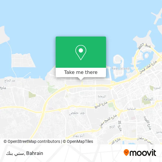 ستي بنك map