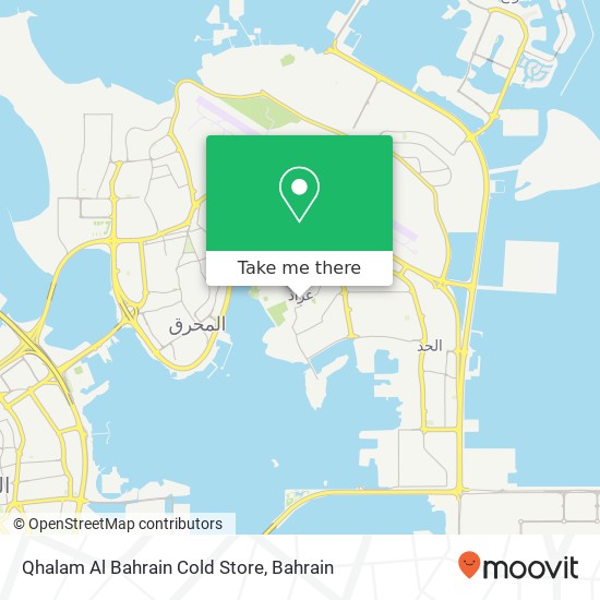 Qhalam Al Bahrain Cold Store map