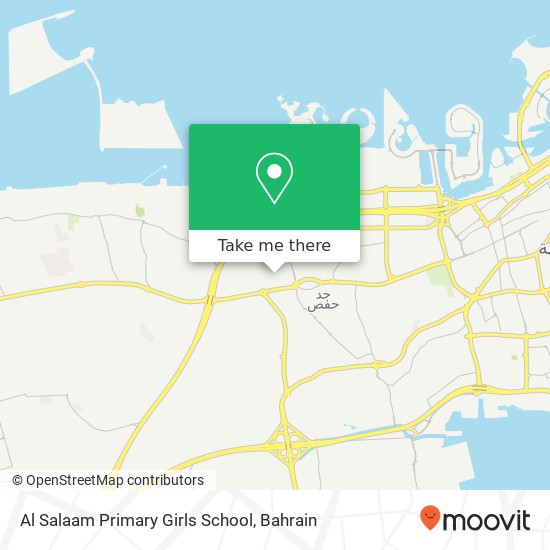 Al Salaam Primary Girls School map