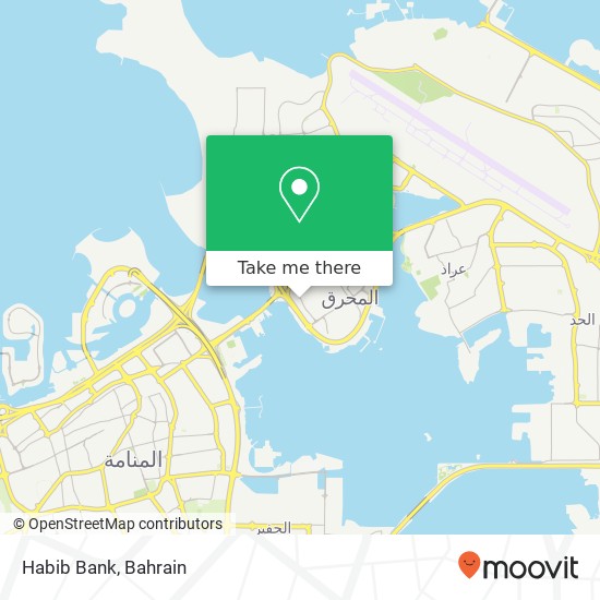 Habib Bank map