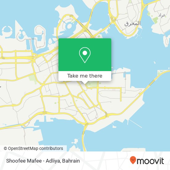 Shoofee Mafee - Adliya map