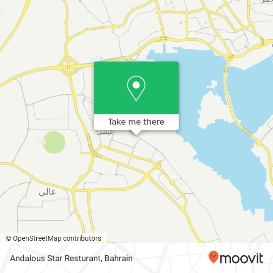 Andalous Star Resturant map