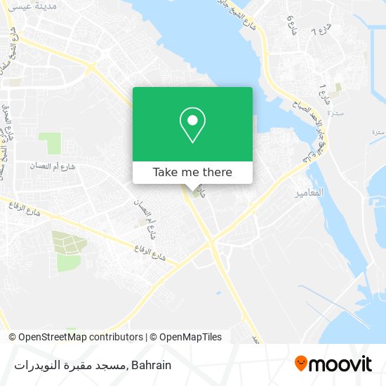 مسجد مقبرة النويدرات map