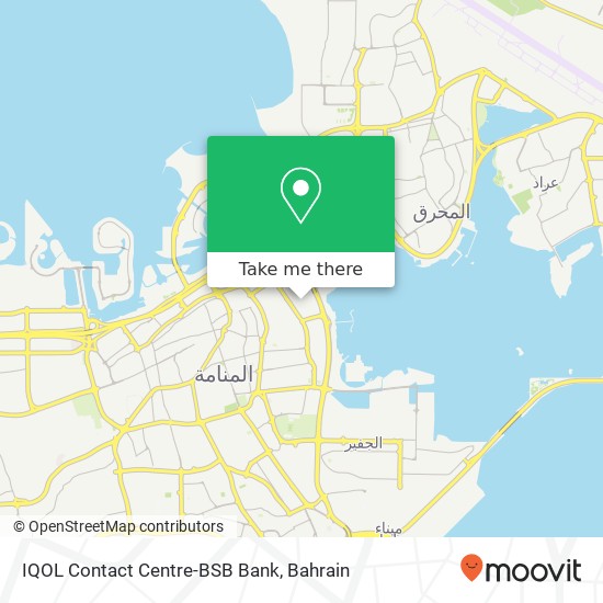 IQOL Contact Centre-BSB Bank map