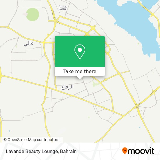 Lavande Beauty Lounge map