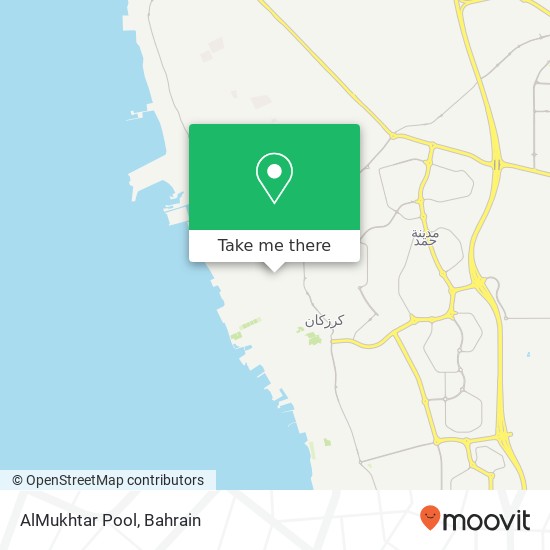 AlMukhtar Pool map